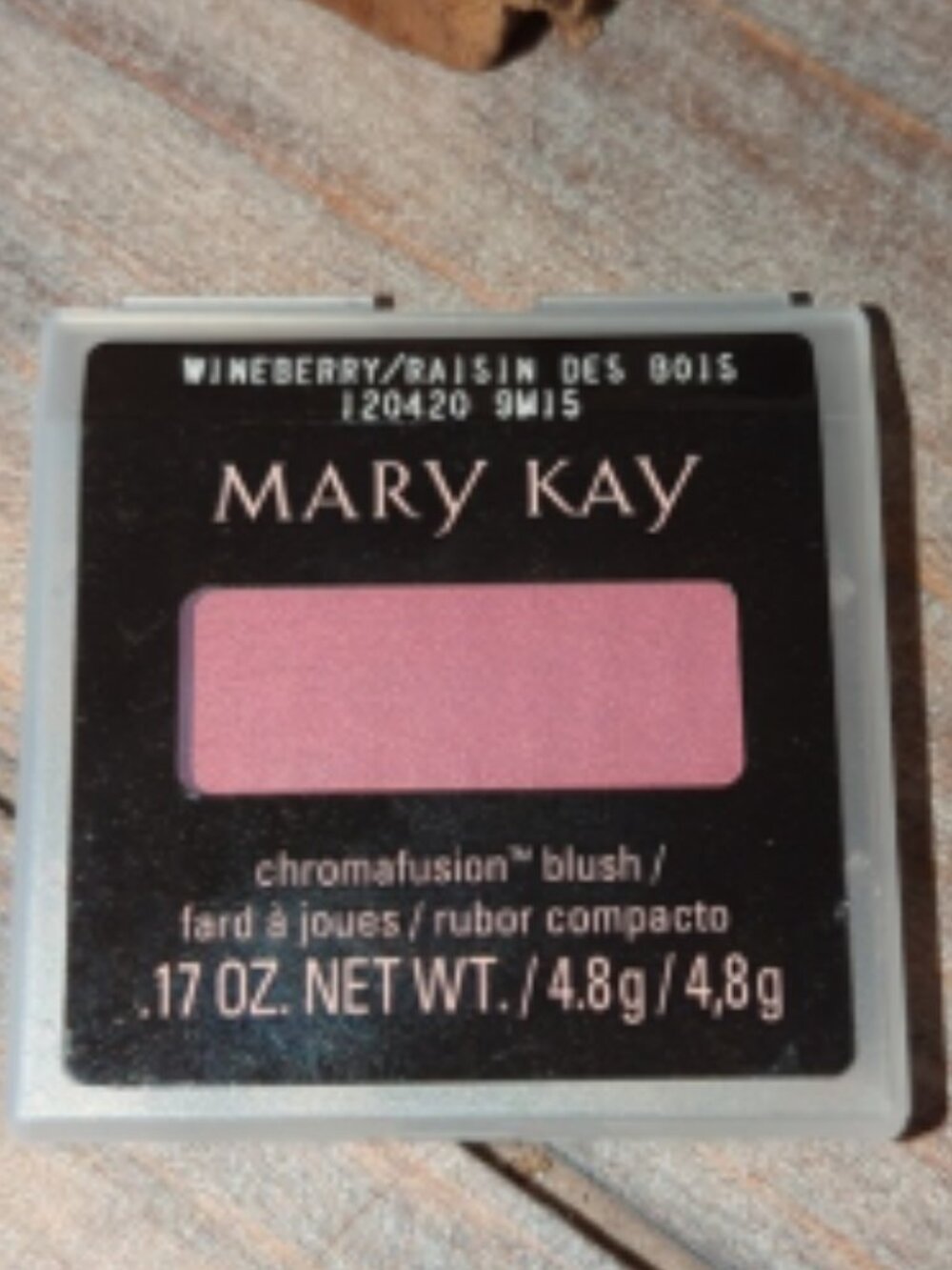 NIB Mary Kay Chromafusion Blush - Wineberry Blush- 0.14 oz / 4.1g